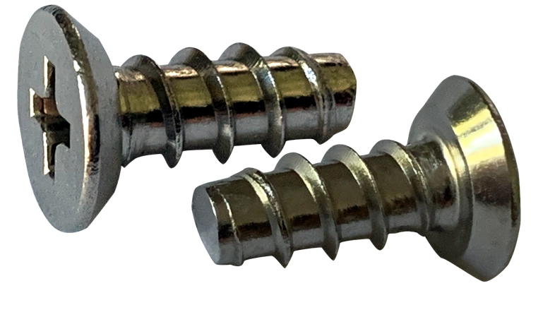 #4 X 3/16" Type B Self Tapping Sheet Metal Screws | Flat Undercut Head | Phillips Drive | 410 Stainless Steel (5000/Pkg.)