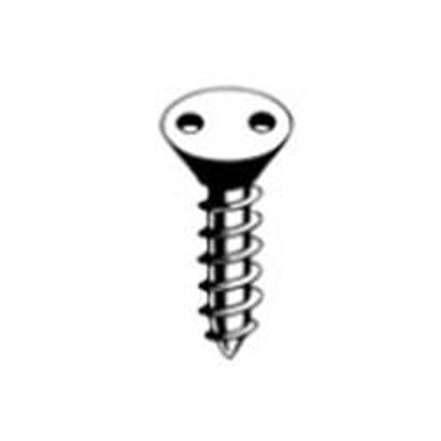 #8 X 1-1/2" Sheet Metal Screws | Flat Head Spanner Drive | 18/8 Stainless Steel (100 / Pkg.)