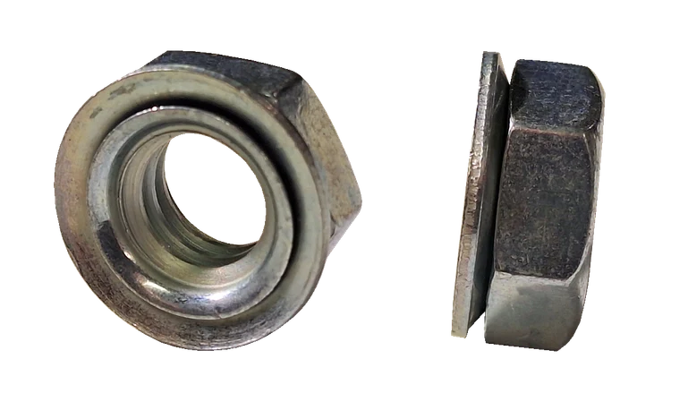 #6-32 Keps Nuts | Conical Washer | Steel Zinc Plated (5000 / Pkg.)