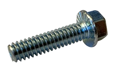Serrated Hex Washer Head Flange Bolt, 18/8 Stainless Steel