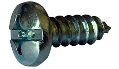 #6 X 1/2" Type A Self Tapping Sheet Metal Screws | Pan Head | Combination Drive | 18/8 Stainless Steel (5000/Pkg.)