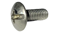 #8-32 X 1/2" Machine Screws | Truss Head | Combination Drive | 18/8 Stainless Steel (4500/Pkg.)
