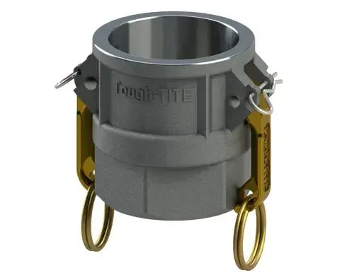 2" Type D Cam & Groove Coupler x Female NPT | U-Tite | Aluminum