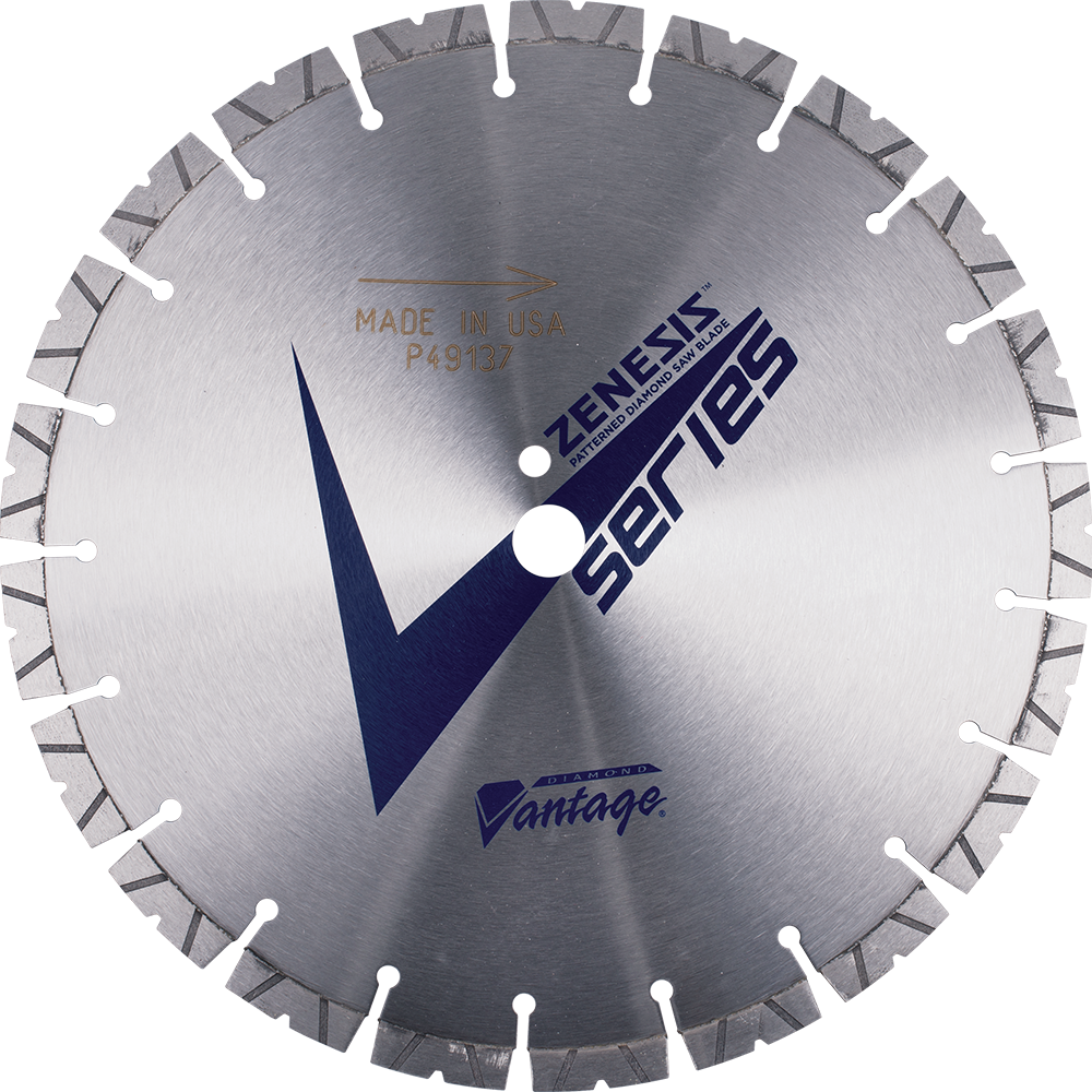 Diamond Vantage 2418EWWX1-2V | 24" x 0.187" x 1" Wall Saw Diamond Blade for Concrete | X1000 - Wall Saw