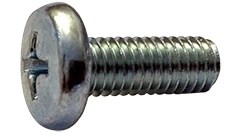 Machine Screws Phil Undercut Binder Zinc Plated 6-32 X 1/8