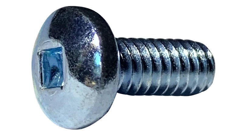 #10-24 X 5/8" Machine Screws | Pan Head | Square Drive | Steel Zinc Plated (7000/Pkg.)