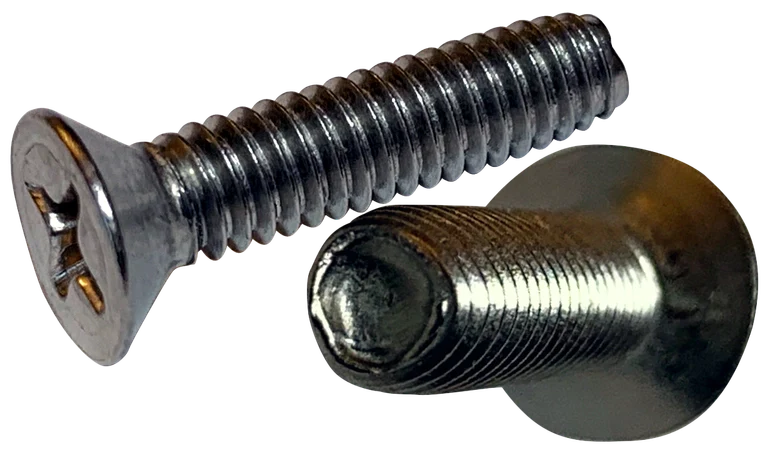 Flat Head Phillips Drive Thread Rolling Screw, 410 Stainless Steel