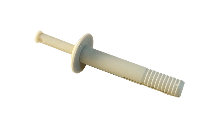 Truss Head Nylon Anchor Rivet, Beige Nylon, Nylon Pin