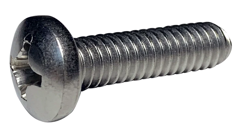 Machine Screws Phil Pan 410 Stainless 4/40 X 3/8