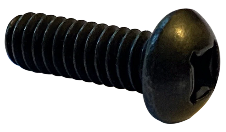Machine Screws Phil Round Steel Black Oxide 6-32 X 1/4