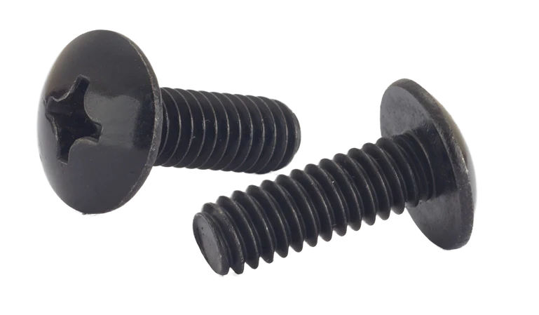 Machine Screws Phil Truss 18/8 Stainless Black Oxide 4-40X1/2