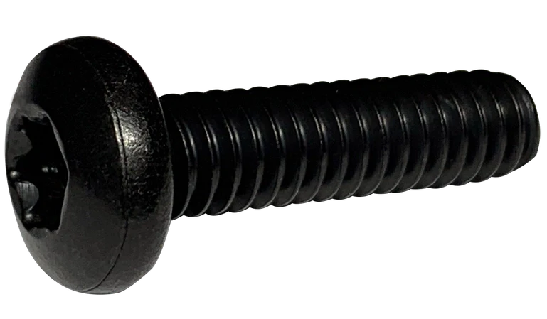 Machine Screws Six Lobe Pan Steel Black Ox 10-24X1 1/2