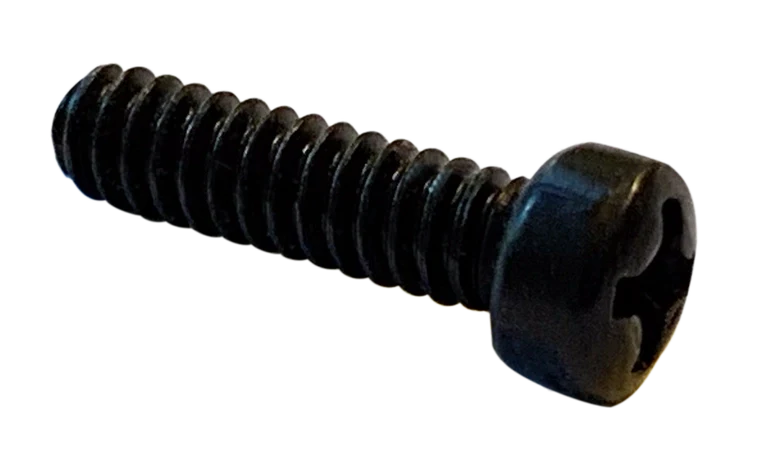 #8-32 X 1-1/4" Machine Screws | Fillister Head | Phillips Drive | Steel Black Oxide (4000/Pkg.)