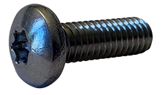 1/4"-20 X 2" Machine Screws | Pan Head | Six Lobe Drive | 18/8 Stainless Steel (500/Pkg.)