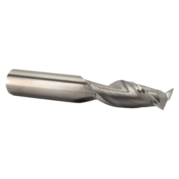 1/8" X 1/2" 2 Flute Single End End Mill | Solid Carbide | 1/8" Shank | MMO1/8-2FSE