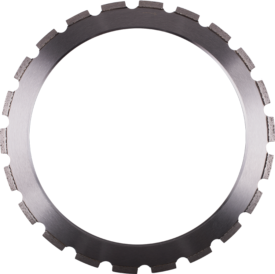 Diamond Vantage 1416RDUX2-3 | 14" x 0.165" Ring Saw Diamond Blade for Abrasive Material | X200 Ring Saw Blade