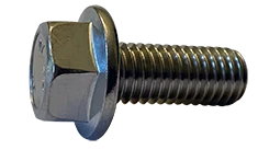 Indented Hex Flange Head Frame Bolt, 18/8 Stainless Steel