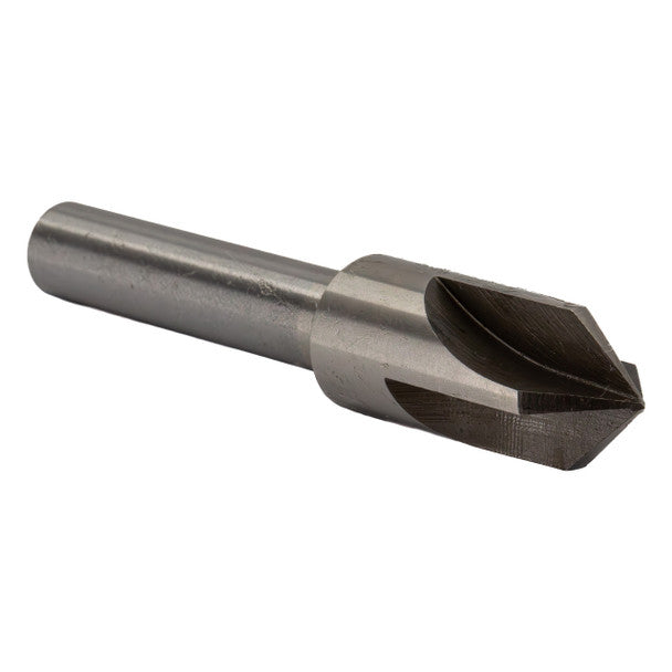 3/4"-60 Degree 4 Flute Machine Countersink | HSS | 1/2" Round Shank | DEWMSK3/4-60