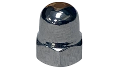 1/2"-13 Acorn Cap Nuts | 18/8 Stainless Steel | Low Crown (100 / Pkg.)