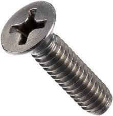 Machine Screws Phil Flat 316 Stainless 10/24 X 3