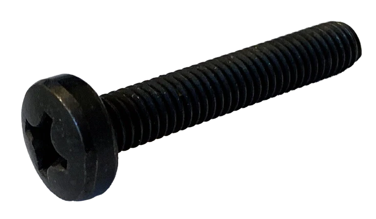 Machine Screws Phil Pan Steel Black Zinc 4-40 X 3/8