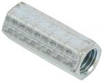 5/16-18 X 7/8 X 7/16" Coupling Nuts | Steel Zinc Plated (200 / Pkg.)