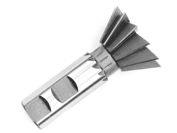 1/2" 45 Degree Weldon Shank Dovetail Cutter | HSS | DWCA1408-45