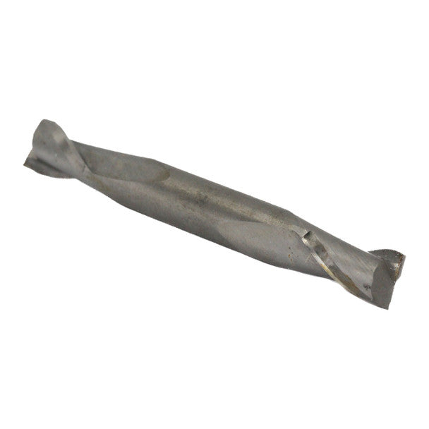 5/16" X 1/2" 2 Flute Double End Stub End Mill | Solid Carbide | 5/16" Shank | MMO5/16-2FDE-ST