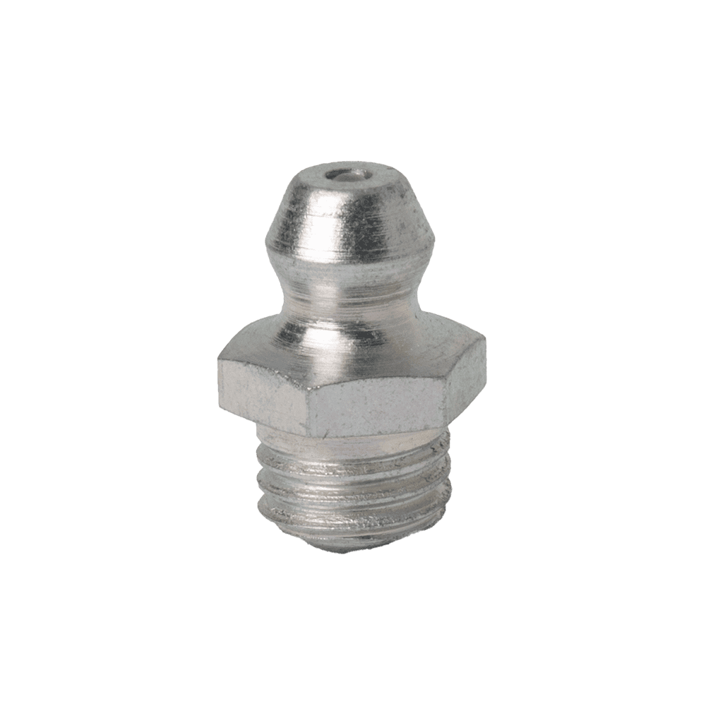 5/16-24 UNF-2A Grease Fitting | Steel Zinc Clear (200 / Bag)
