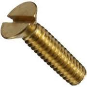 Machine Screws Slotted Flat Silicon Bronze 5/16-18 X 2 1/2