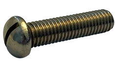 Machine Screws Slotted Round 18/8 Stainless 3/8-16X2