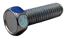 Machine Screws Unslotted Indented Hex Zinc Plated 10-32 X 1 1/4