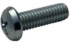 Machine Screws Phil Round Steel Zinc Plated 10/24 X 1/4