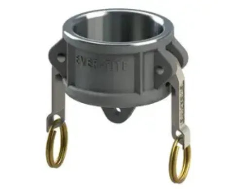 2-1/2" Cam & Groove Dust Cap | Ever-Tite | Aluminum