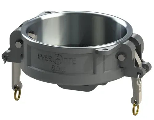 8" Cam & Groove Dust Cap | Ever-Tite | Aluminum