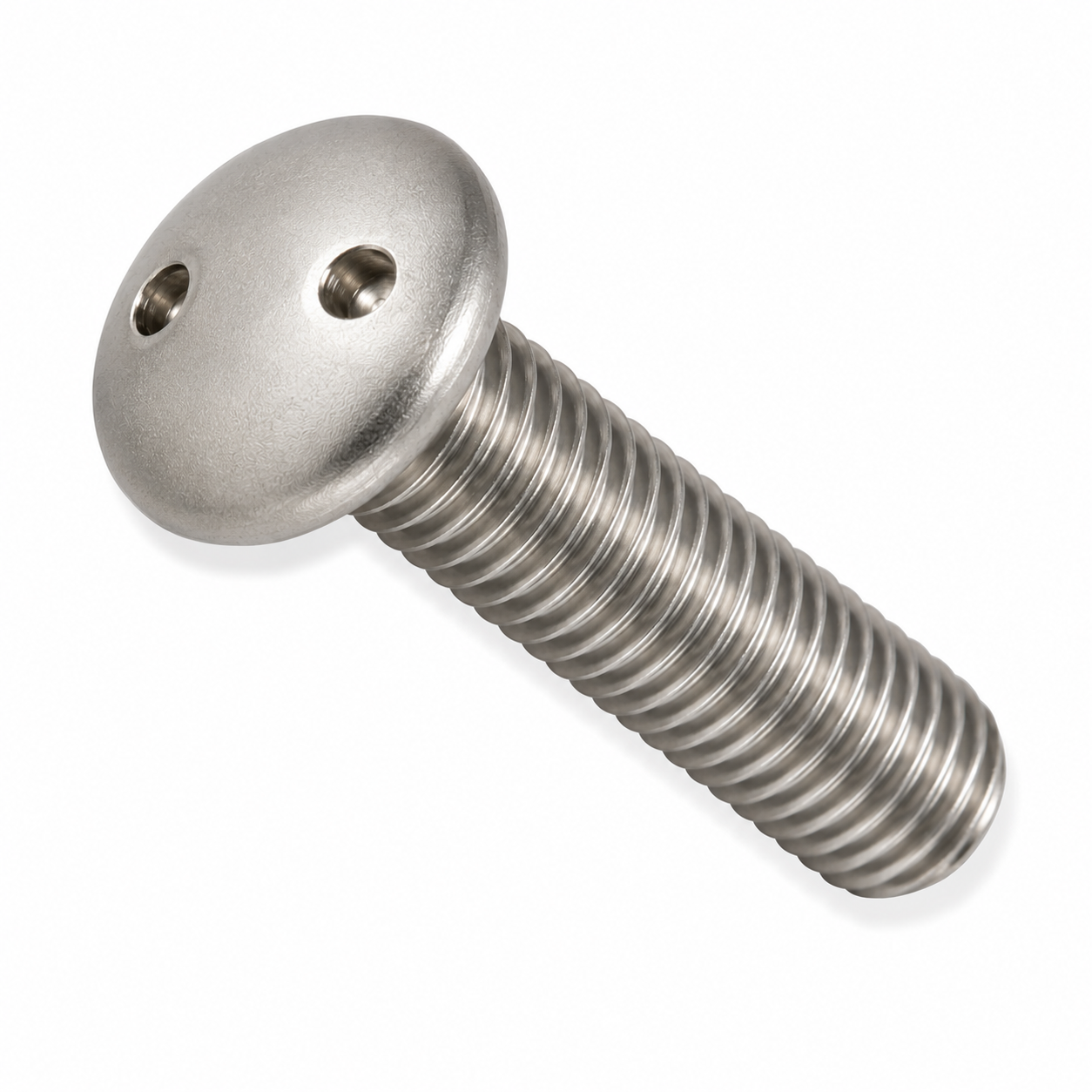 #4-40 X 1/4" Tamper Resistant Machine Screws | Pan Head Spanner Drive | 18/8 Stainless Steel (100 / Pkg.)
