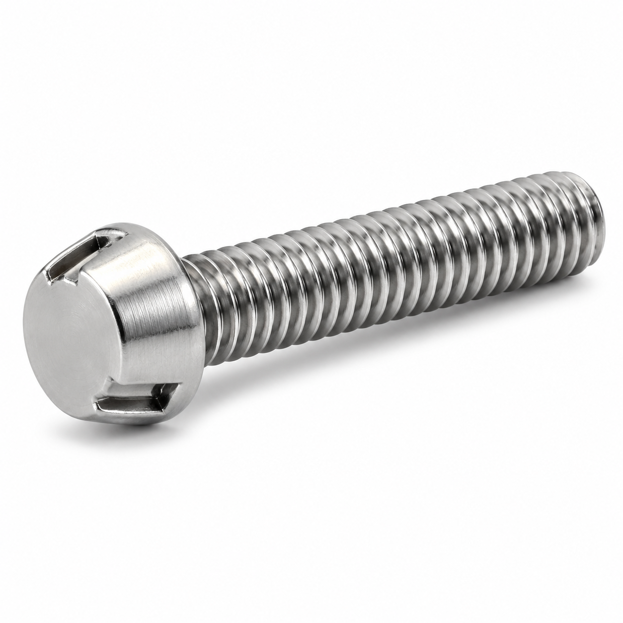 #4-40 X 1/4" Tamper Resistant Machine Screws | Tri-Groove Drive | Steel Zinc Plated (100 / Pkg.)