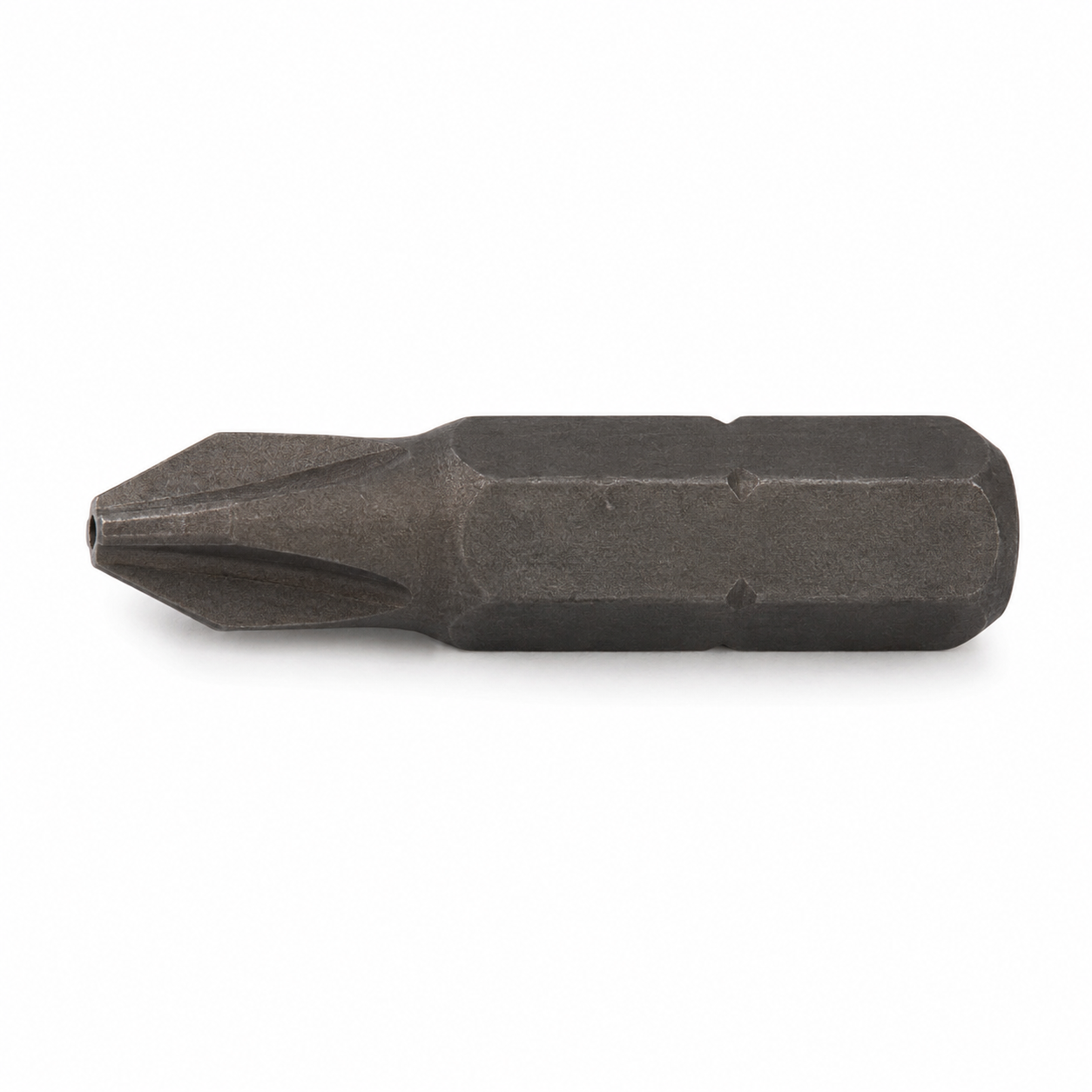 1/4" Hex #2 Size Pin-In Phillips Security Bits (25 / Pkg.)