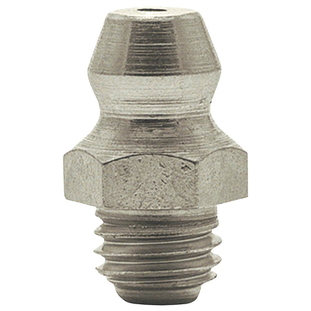 1/4-28 SAE-LT Grease Fitting | Steel Zinc Yellow (500 / Bag)