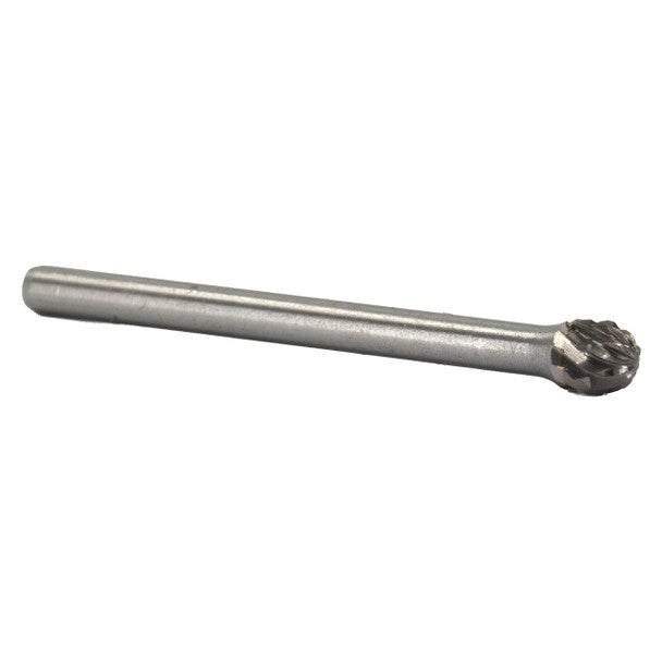 3/32" X 3/32" Ball End Miniature Carbide Bur | Solid Carbide | 3/32" Round Shank | DULSD61
