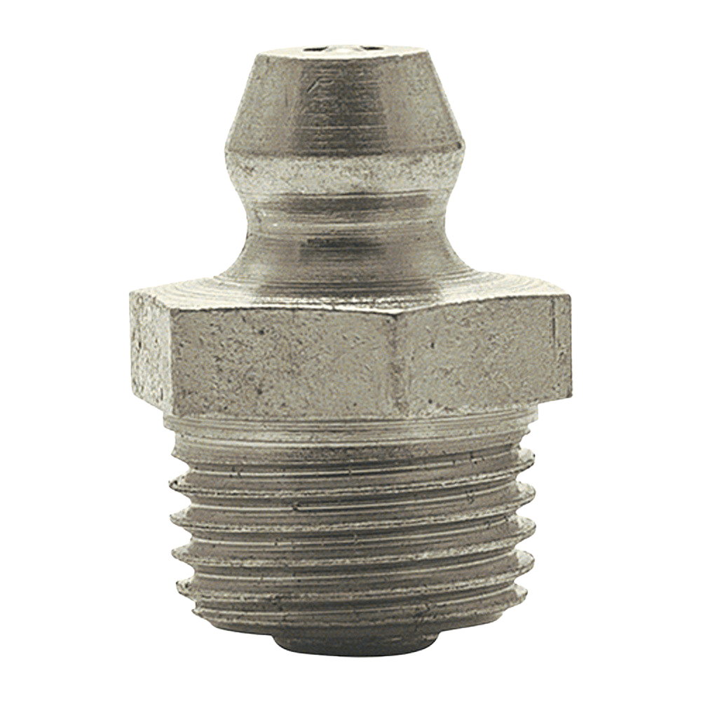 1/8-27 PTF Extra Short SAE Special Grease Fitting | Steel Zinc Yellow (250 / Bag)