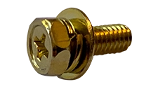 5/8" Flat Washers | USS | Steel Zinc Yellow | P/N WUSSY (25000 / Pkg.)