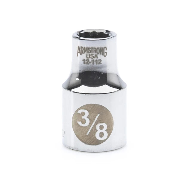 Deep 12 Point Socket, Chrome Vanadium