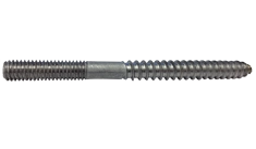3/8-16 X 8" Hanger Bolts | 18/8 Stainless Steel (100 / Pkg.)
