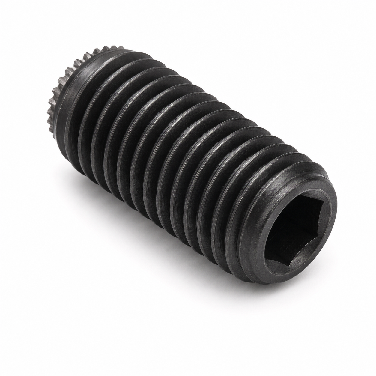 M20 X 60mm Knurled Cup Point Socket Set Screws | Alloy Steel (25 / Pkg.)