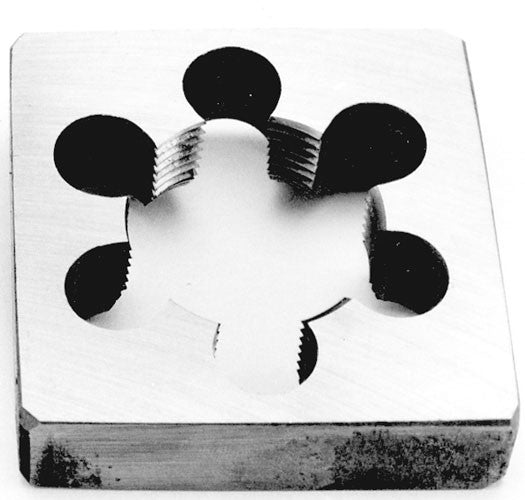 3/8"-18 NPT Carbon Steel Square Bolt Die | Uncoated (Bright) | DWTSQNPT38X212