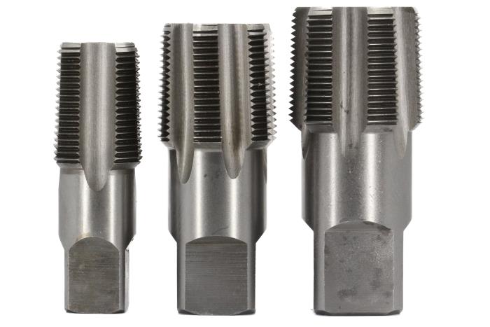 Assorted Sizes CS NPT Pipe Tap | Uncoated (Bright) | POUCSNPT5 (5 / Pkg.)