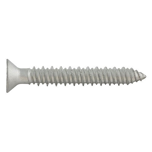 5/16" x 5" DeWalt UltraCon+ Concrete Screw Anchor | Oval Flat Head | Carbon Steel Stalgard | Silver | DFM5ELG205S (50/Pkg.)