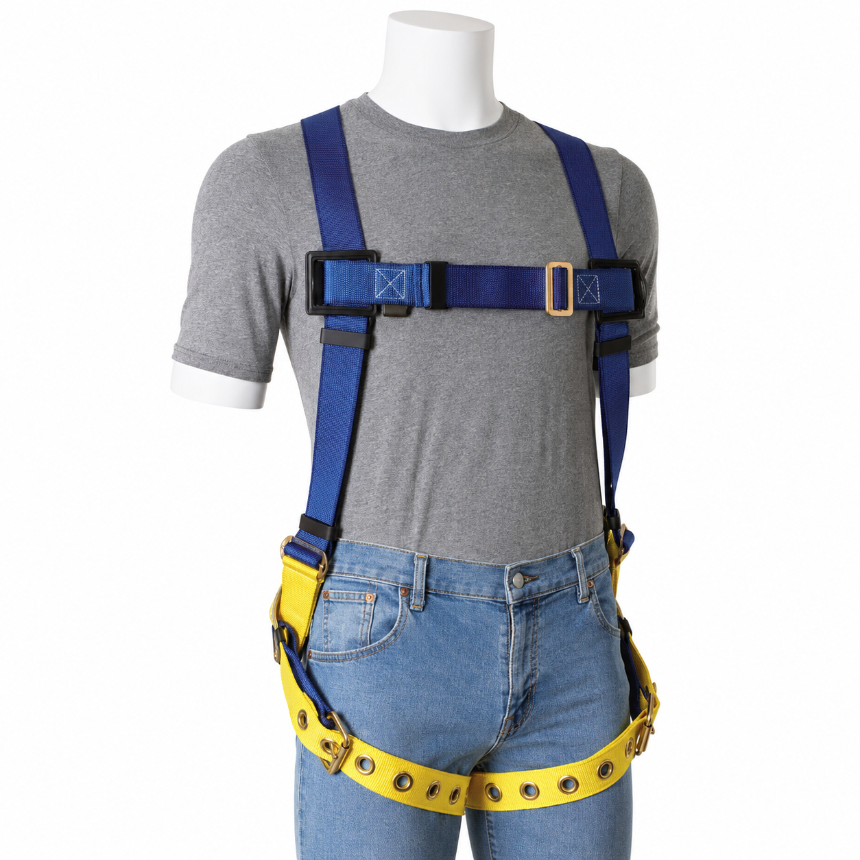 Gemtor Full Body Harness | Tongue Buckle Leg Straps | Sub-Pelvic | Polyester