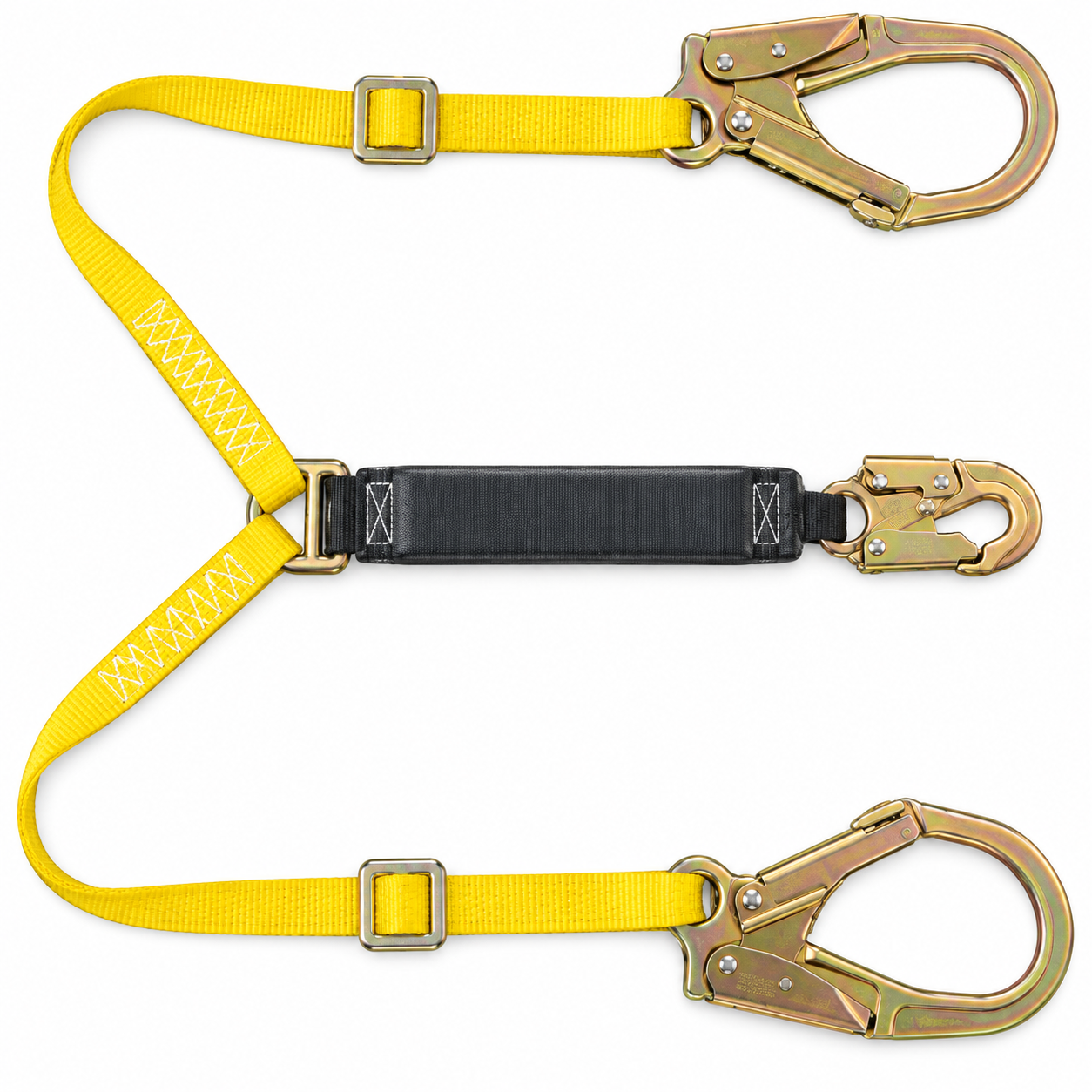 Gemtor Energy Absorbing Lanyard | Energy Absorbing | 6' | Polyester